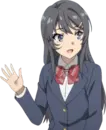 Стикер Seishun Buta Yarou wa Bunny Girl Senpai no Yume wo Minai