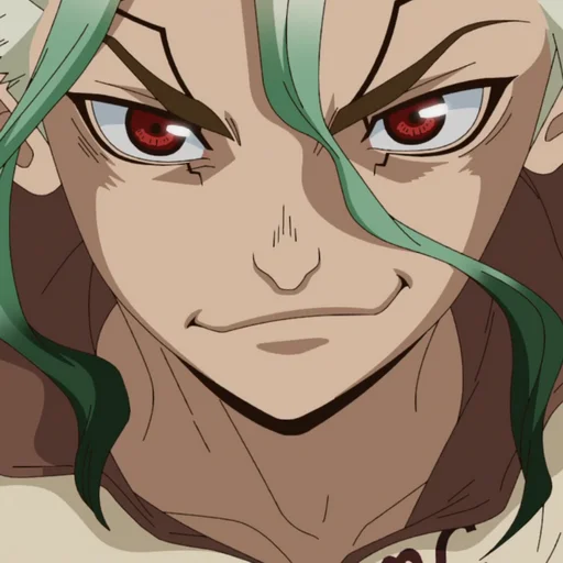 Стикер Senku | Сэнку Исигами