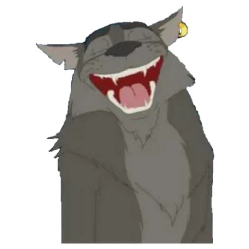 Стикер Серый из тридевятого