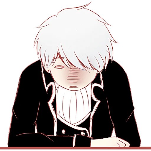 Стикер Оттенки серебра