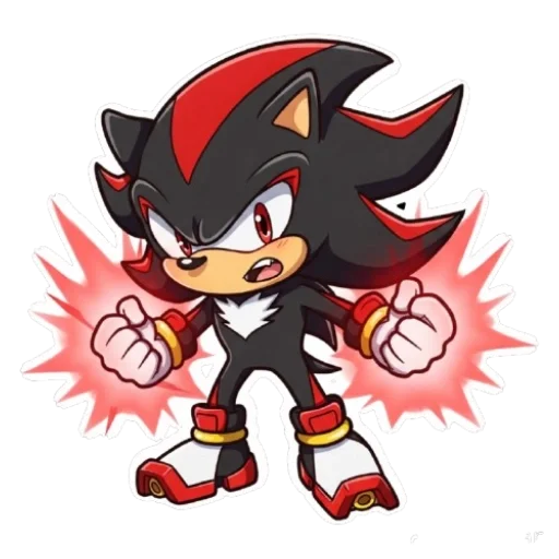 Стикер Shadow the chibi