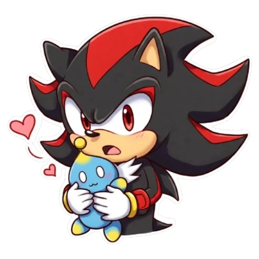 Стикер Shadow the chibi
