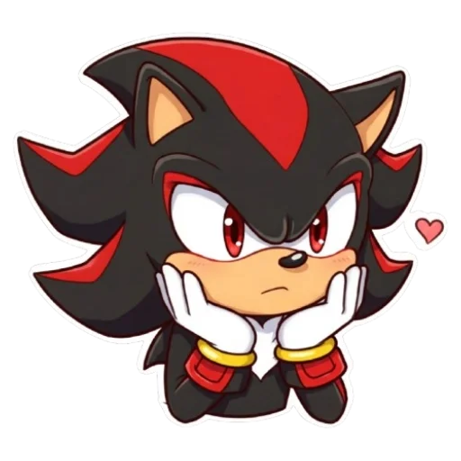 Стикер Shadow the chibi