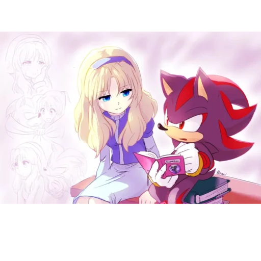 Стикер Shadow and Maria