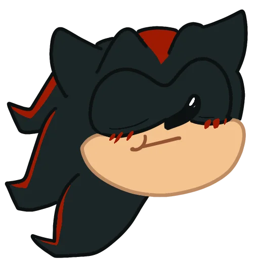 Стикер Shadow the Hedgehog