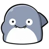 Эмодзи Shahimi shark