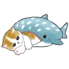 Эмодзи Акулы и котята 4