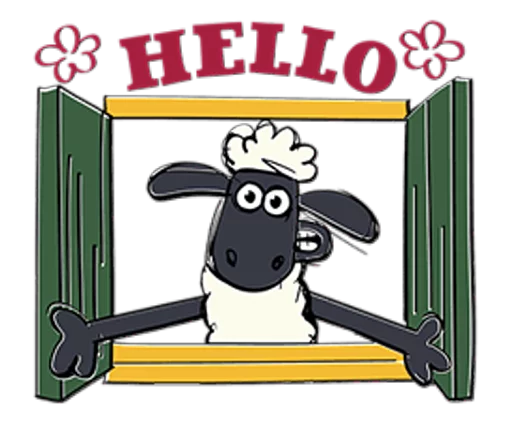 Стикер Shaun the Sheep