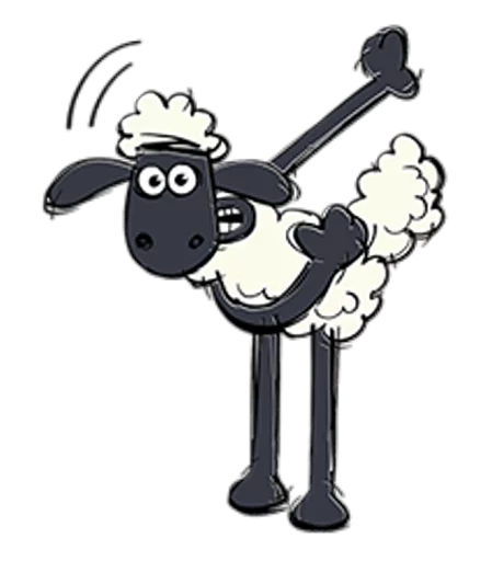 Стикер Shaun the Sheep