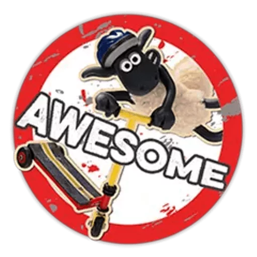 Стикер Shaun the Sheep