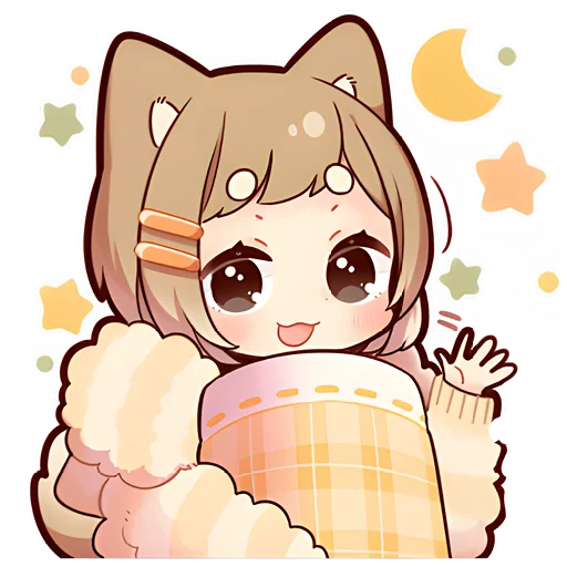 Стикер Щенок Шиба