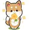 Эмодзи Shiba Puppy