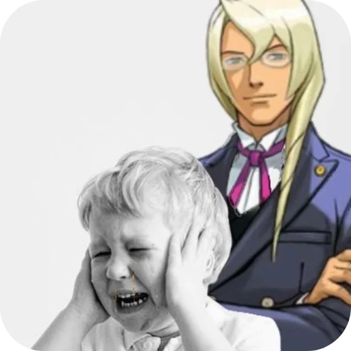 Стикер Phoenix Wright Ace Attorney