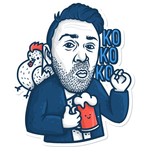 Стикер Shnurov is