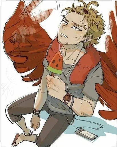 Стикер Ястреб / Таками Кэйго