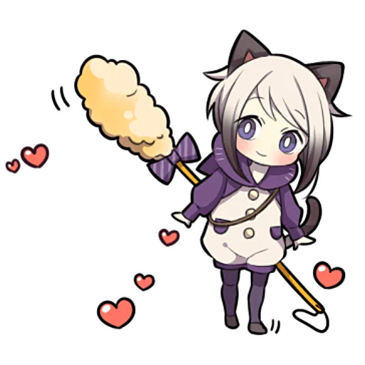 Стикер Сиамский котёнок