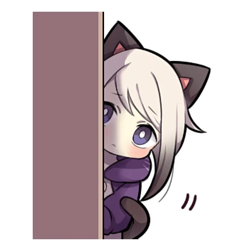 Стикер Сиамский котёнок