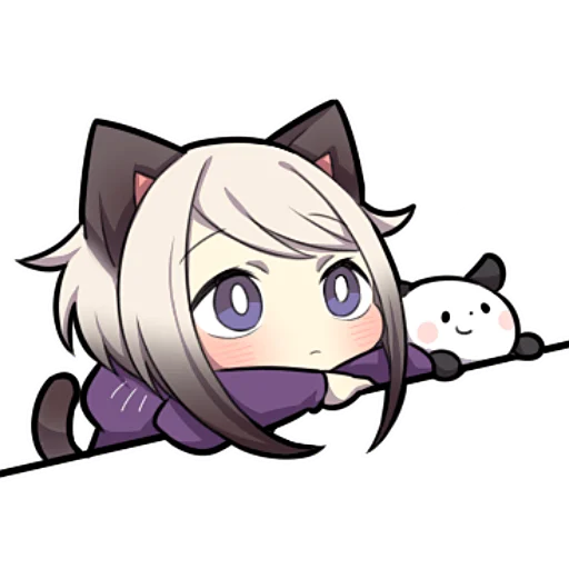 Стикер Сиамский котёнок