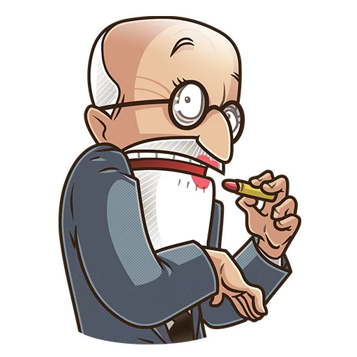 Стикер Sigmund Freud