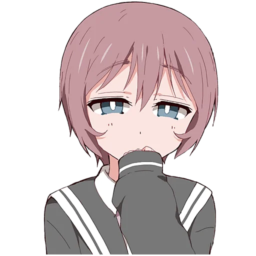 Стикер Молчаливая тян