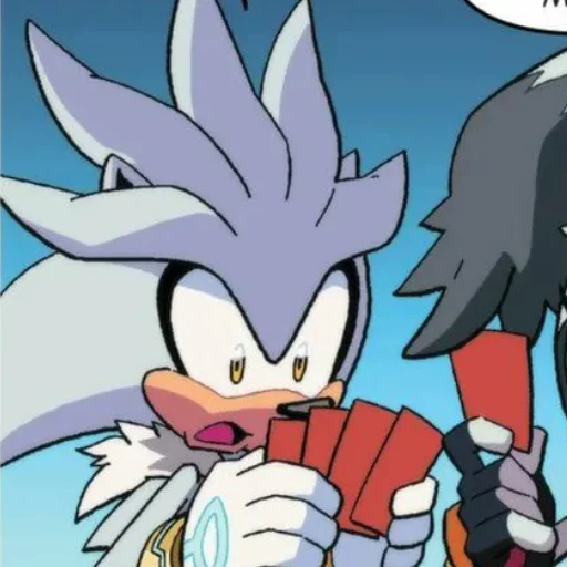 Стикер Silver the hedgehog | Еж Сильвер