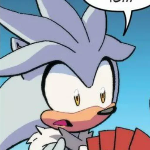 Стикер Silver the hedgehog | Еж Сильвер