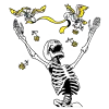 Эмодзи Skeleton Emoji Pack
