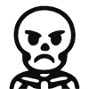 Эмодзи Skeleton