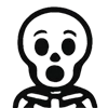 Эмодзи Skeleton