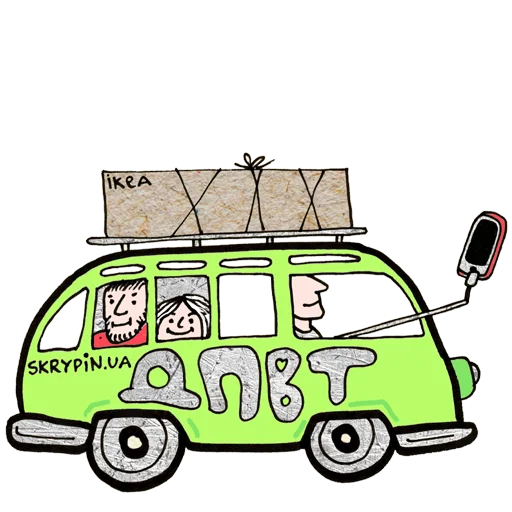 Стикер Skrypin.UA