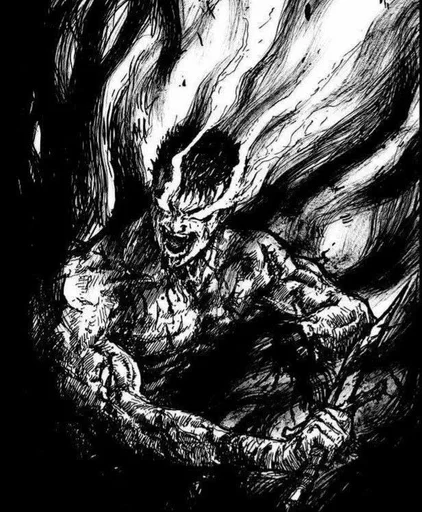 Стикер Berserk Guts