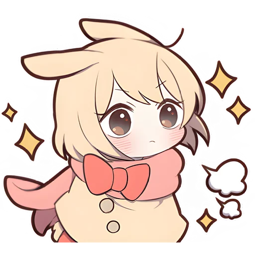 Стикер Сладкий зайчик 2