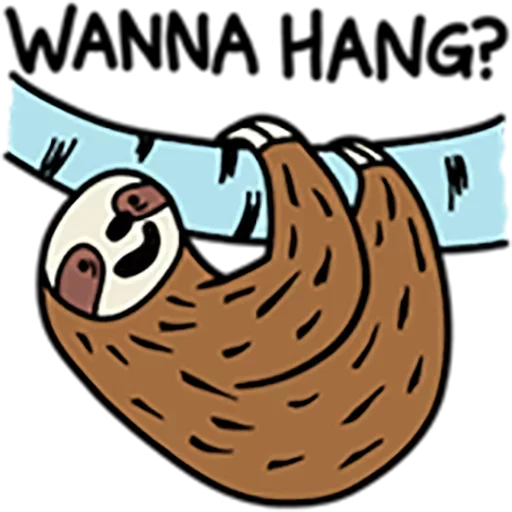 Стикер Sloth
