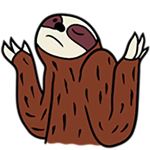 Стикер Sloth