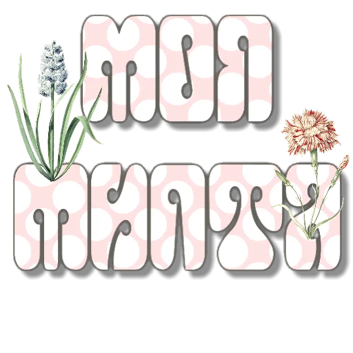 Стикер Слова Новье