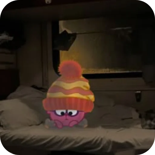 Стикер Смешарики Ежик