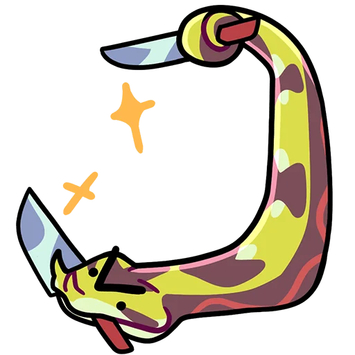 Стикер Змеюки Без Текста