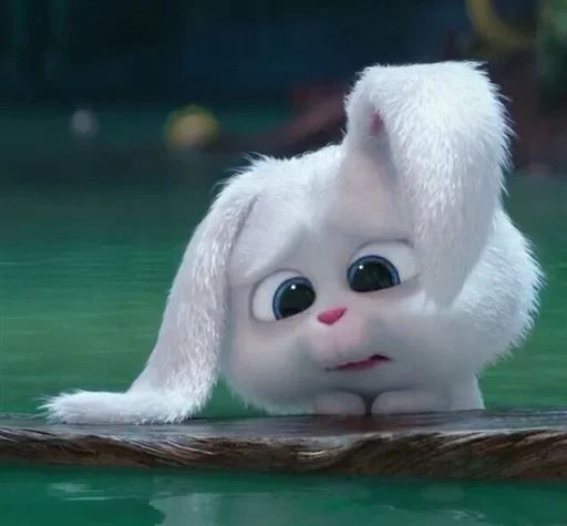 Стикер Snowball the rabbit