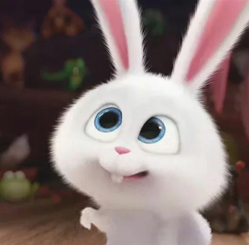 Стикер Snowball the rabbit