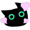 Эмодзи Black Cat