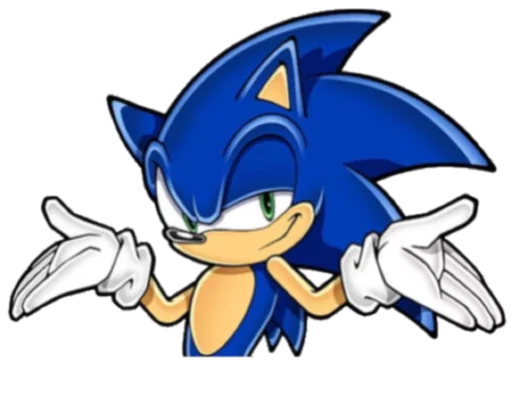 Стикер Sonic Trash