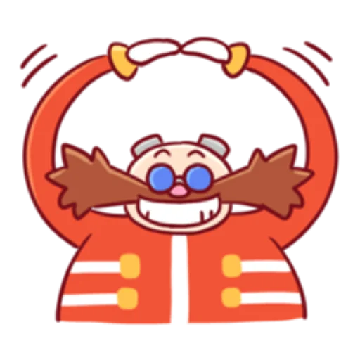 Стикер Sonic Cute Emoji UA