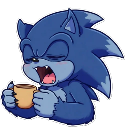 Стикер Sonic Werehog