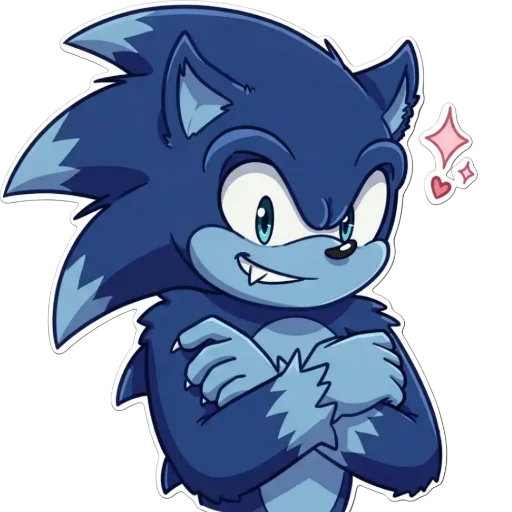 Стикер Sonic Werehog