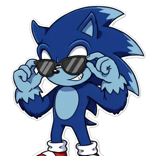 Стикер Sonic Werehog