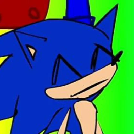 Стикер Sonic the hedgehog