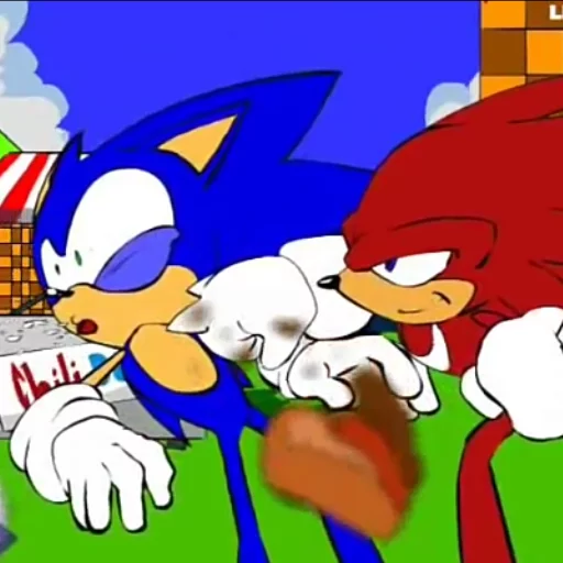 Стикер SONIC SHORTS MOOD