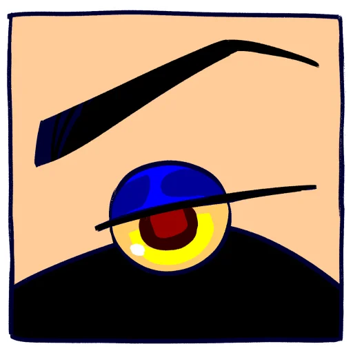 Стикер Сорока Чернуха