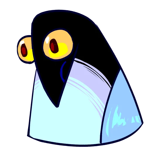 Стикер Сорока Чернуха