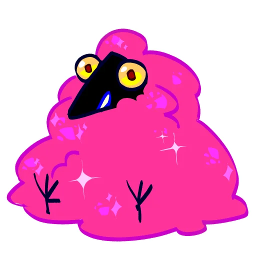 Стикер Сорока Чернуха